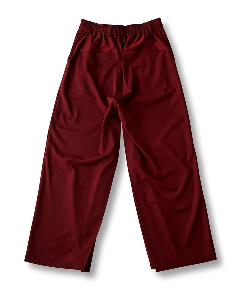 50%OFF【NO ID.(ノーアイディー)】ｲﾝﾊﾞｰﾃｯﾄﾞﾌﾟﾘｰﾂﾜｲﾄﾞﾚｯｸﾞPT パンツ