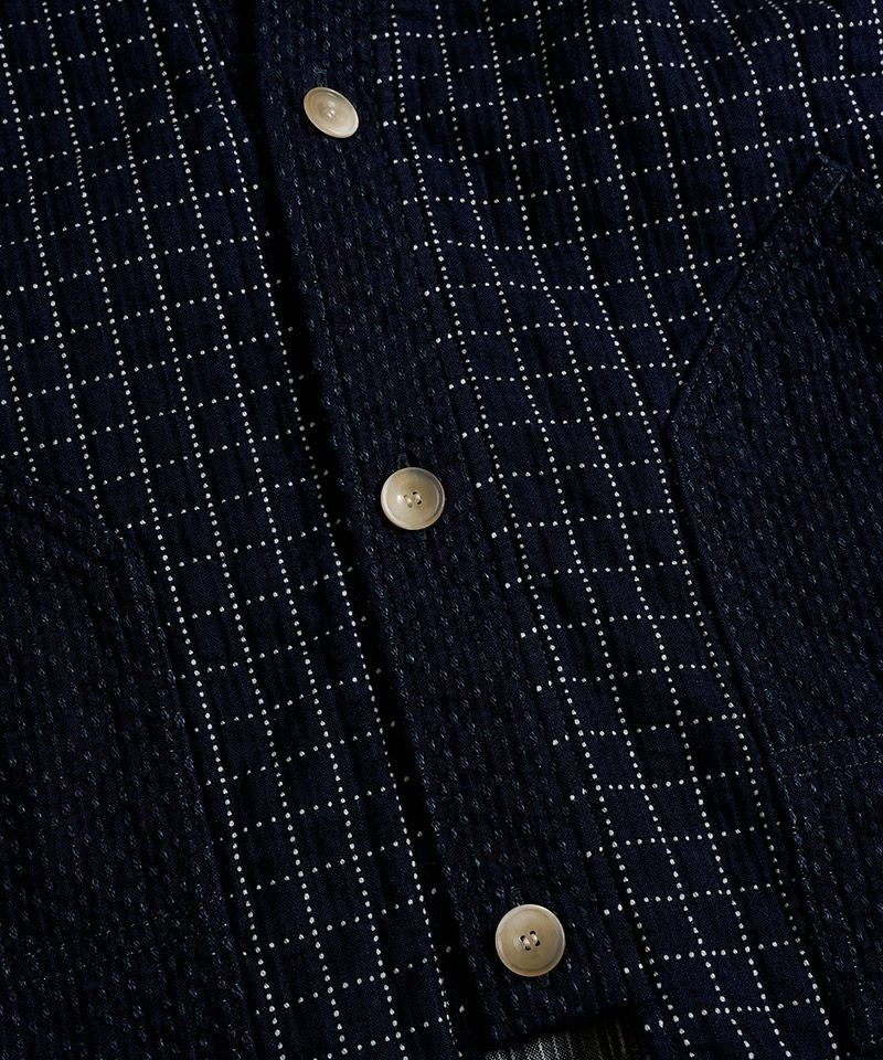 50%OFF【FDMTL(ファンダメンタル)】SASHIKO CARDIGAN RINSE