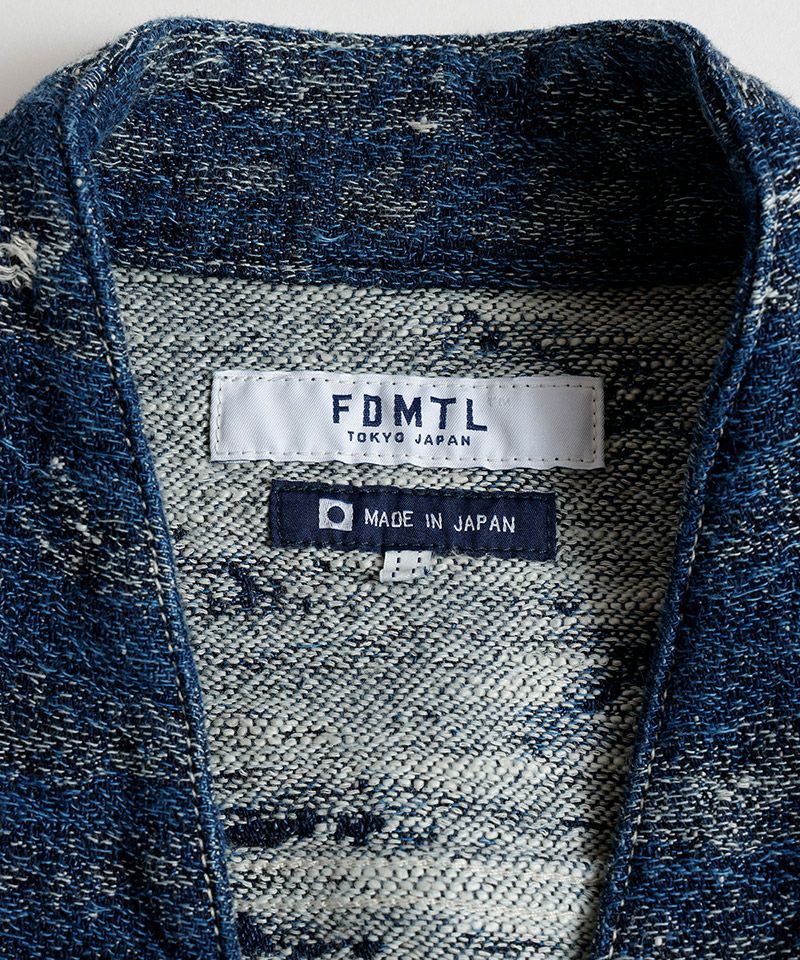 50%OFF【FDMTL(ファンダメンタル)】DENIM HAORI JACKET 5YR WASH