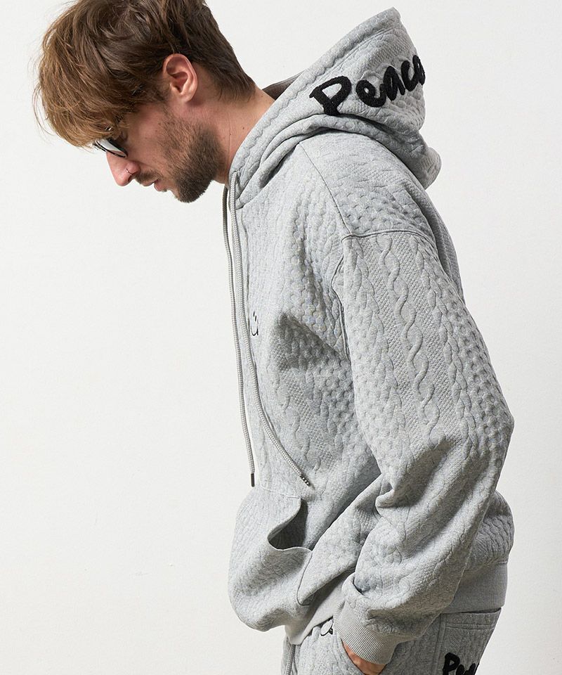 mammal ストーン装飾付きパーカー Fサイズ クリーム バックラインストーンクロス ZIPパーカー | VOLCAN&APHRODITE 公式通販