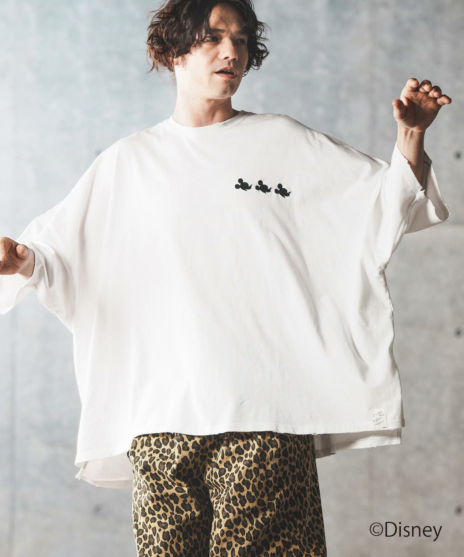 50%OFF【GLIMCLAP(グリムクラップ)】Oversized 『Mickey Mouse