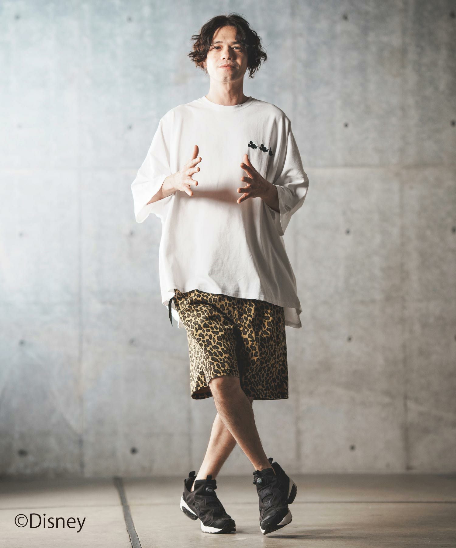 50%OFF【GLIMCLAP(グリムクラップ)】Oversized 『Mickey Mouse