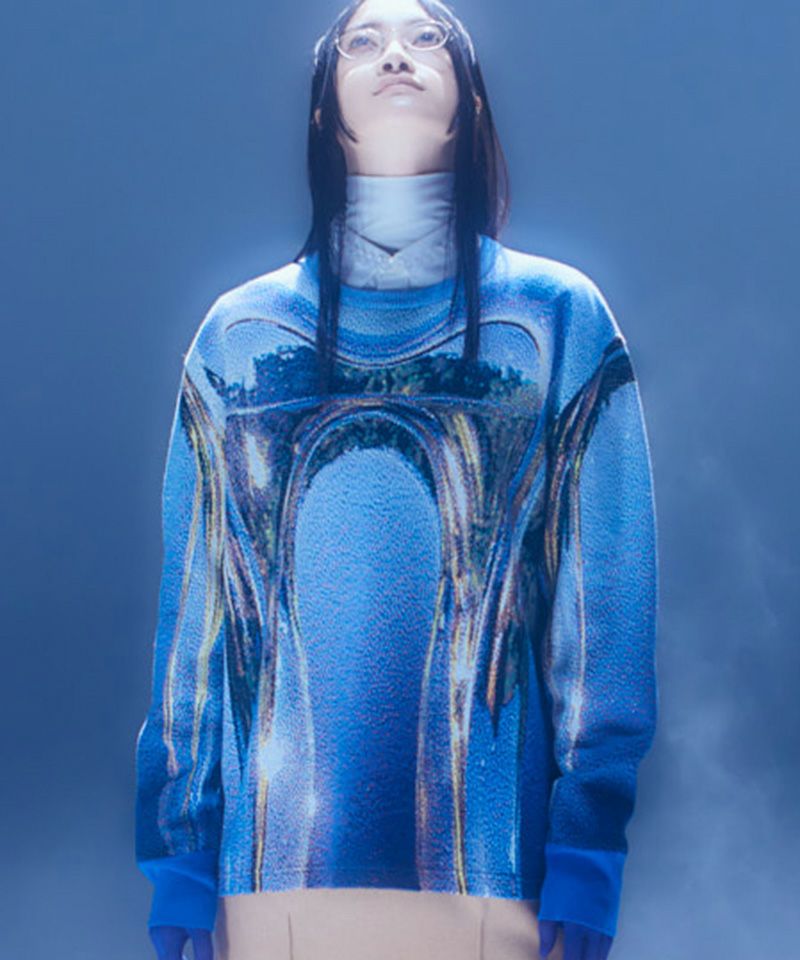30%OFF【HATRA(ハトラ)】 Orbs Knit Sweater ニットセーター(KN02-24aw 