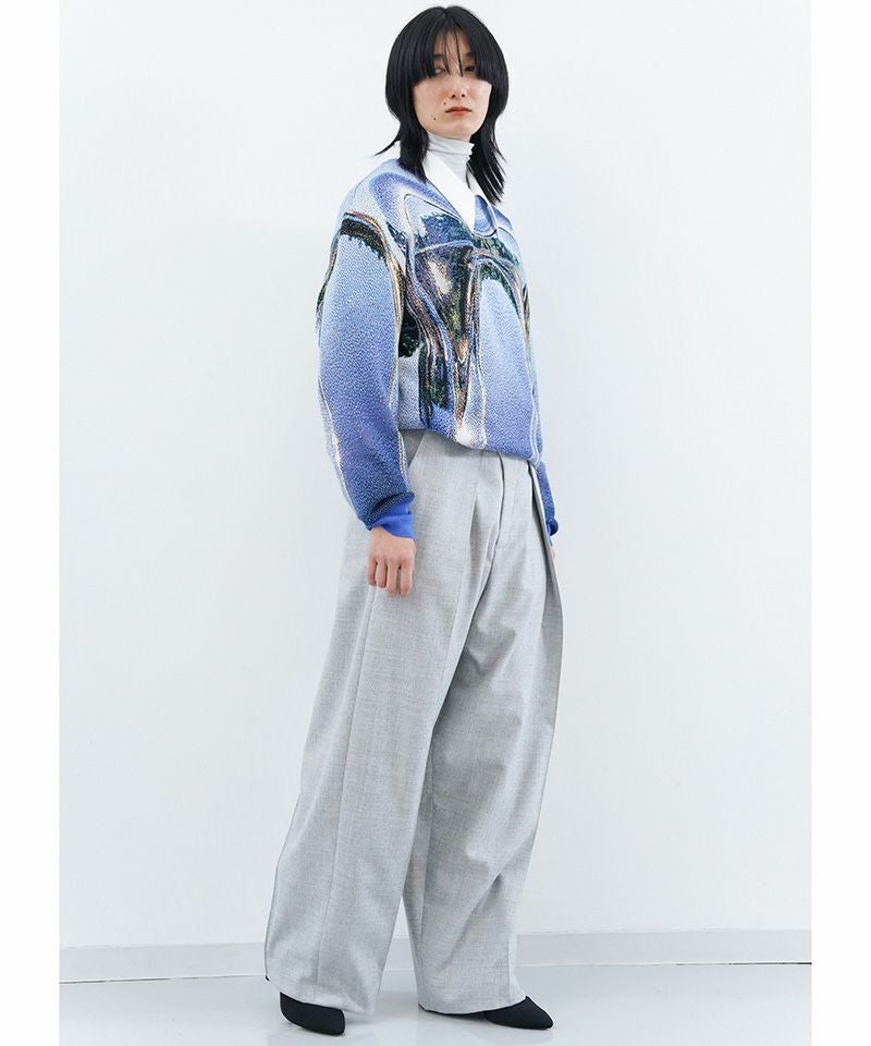 30%OFF【HATRA(ハトラ)】 Orbs Knit Sweater ニットセーター(KN02-24aw