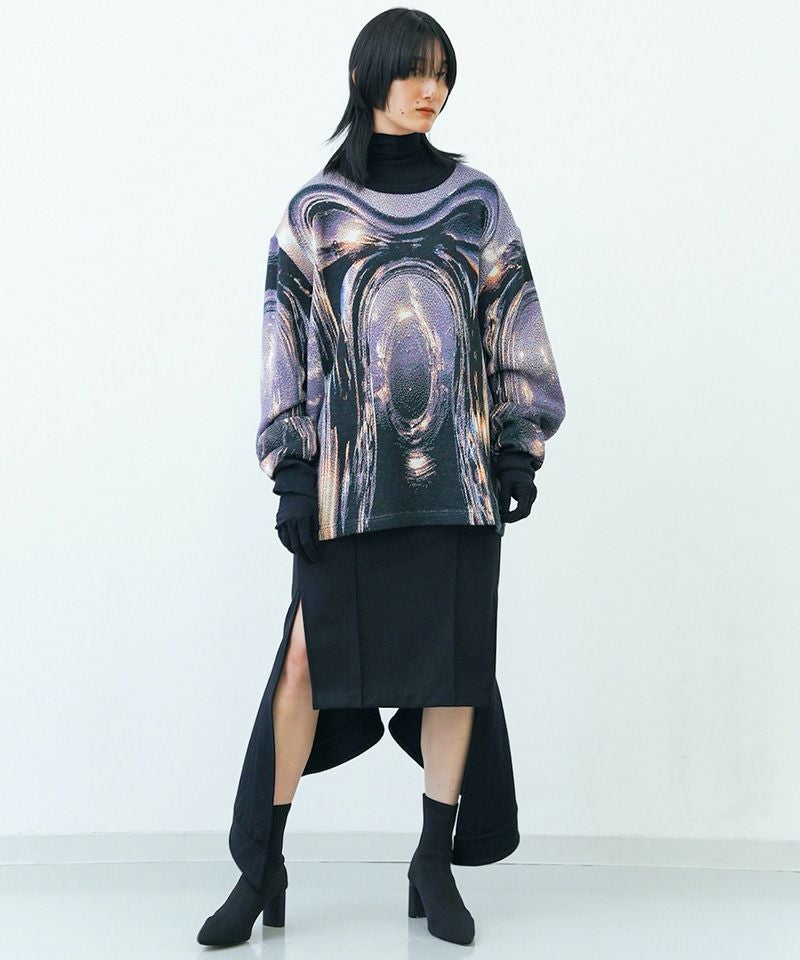30%OFF【HATRA(ハトラ)】 Orbs Knit Sweater ニットセーター(KN02-24aw