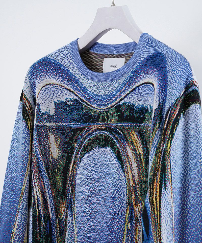 30%OFF【HATRA(ハトラ)】 Orbs Knit Sweater ニットセーター(KN02-24aw