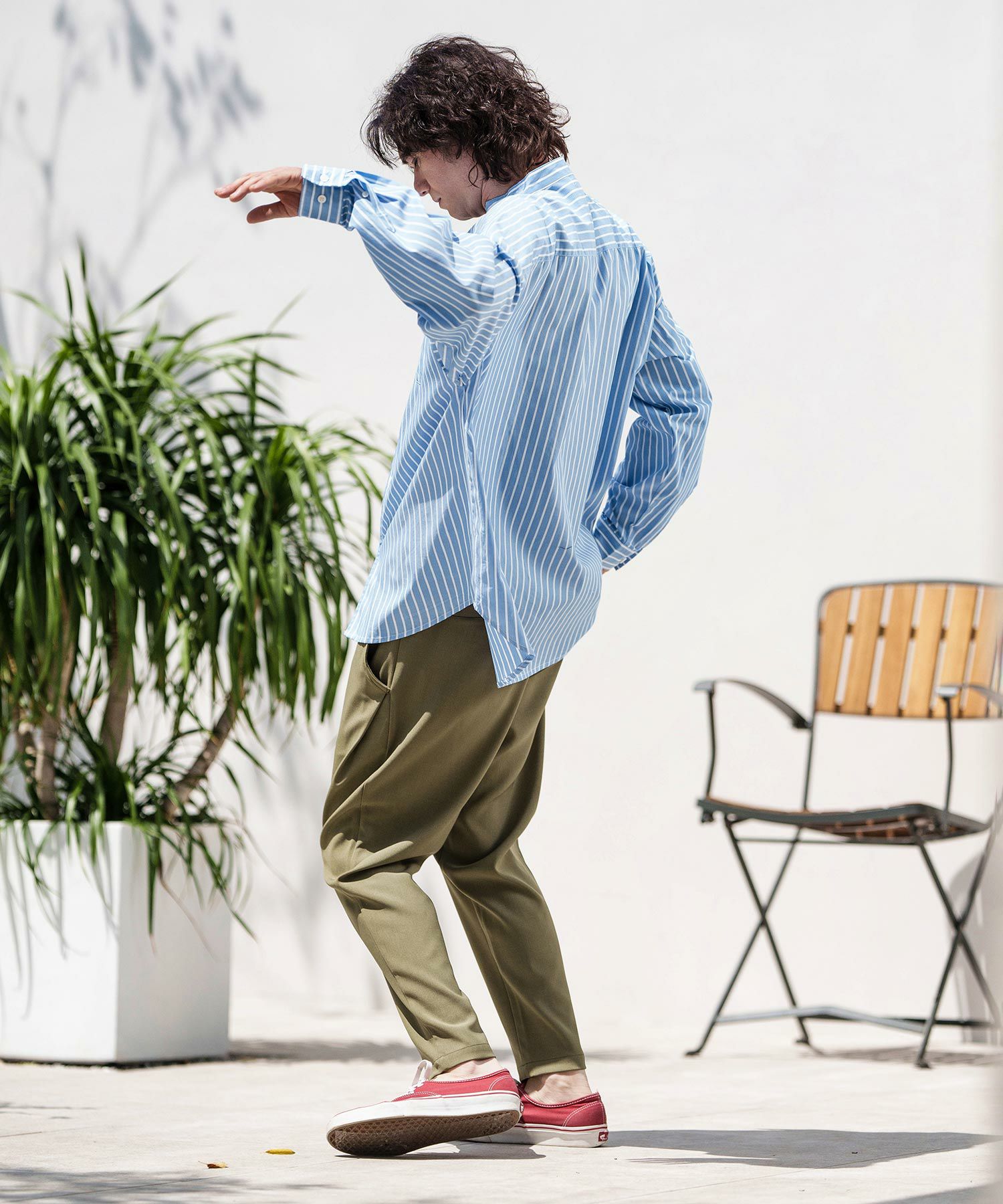 50%OFF【CAMBIO(カンビオ)】サルエルテーパードパンツ | CAMBIO カンビオ