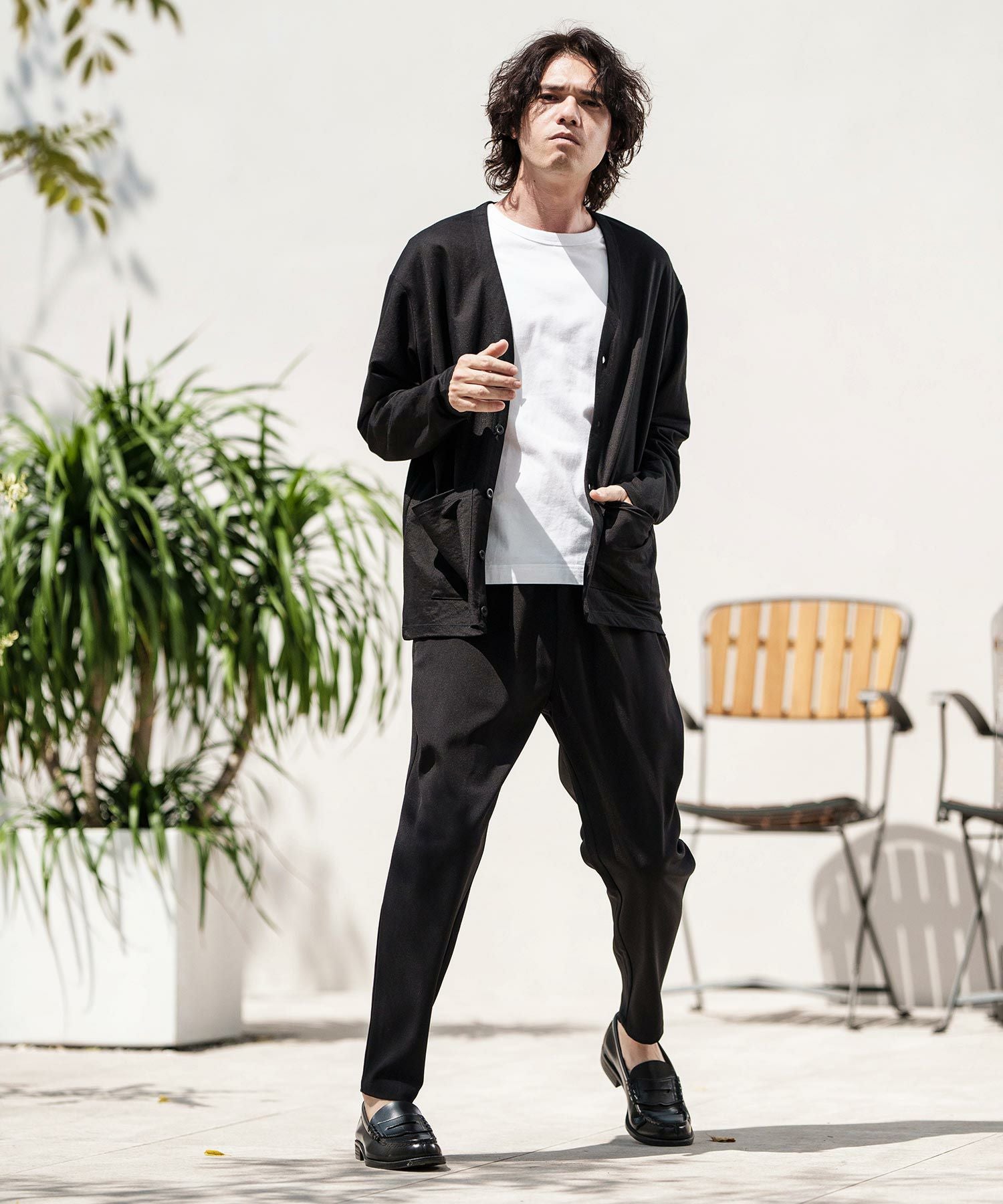 50%OFF【CAMBIO(カンビオ)】サルエルテーパードパンツ | CAMBIO カンビオ
