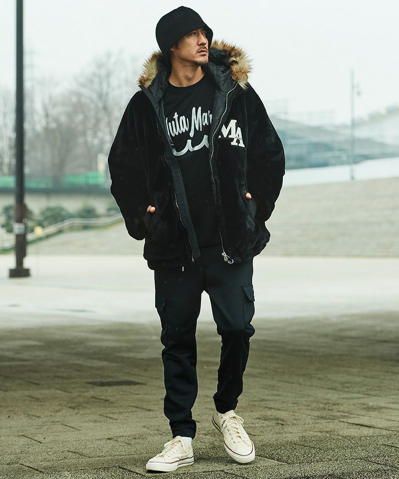 ACANTHUS(アカンサス)】muta Faux Fur N-3B フェイクファージャケット