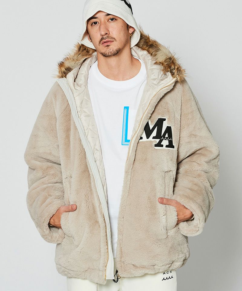 ACANTHUS(アカンサス)】muta Faux Fur N-3B フェイクファージャケット
