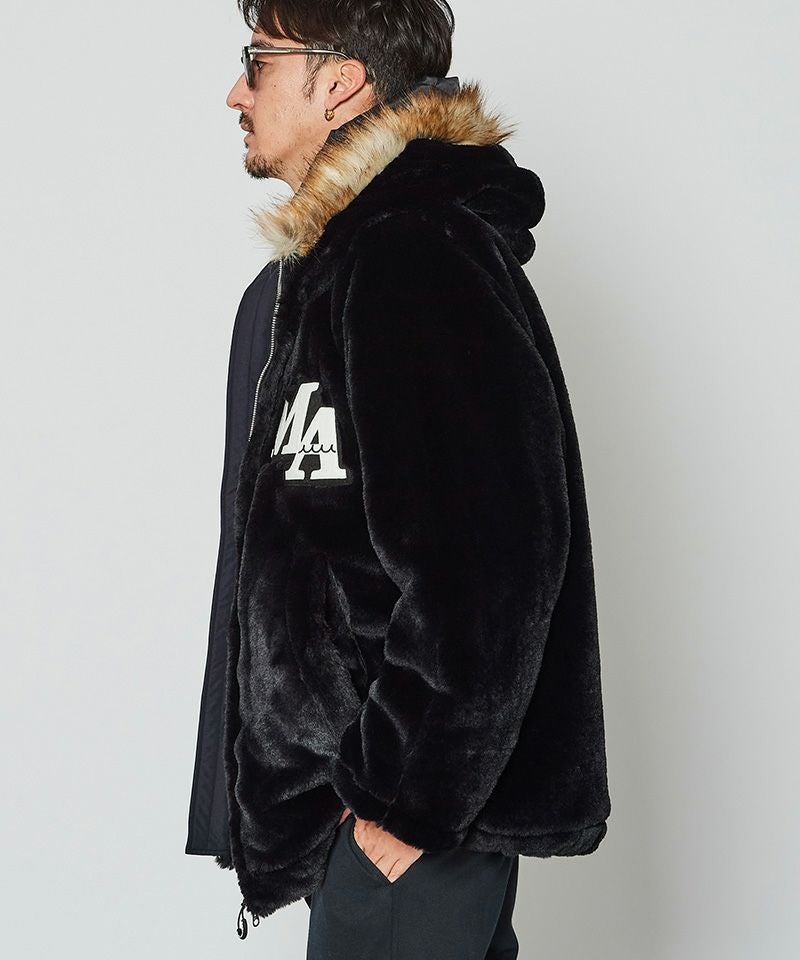 ACANTHUS(アカンサス)】muta Faux Fur N-3B フェイクファージャケット