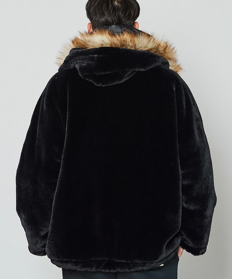 ACANTHUS(アカンサス)】muta Faux Fur N-3B フェイクファージャケット
