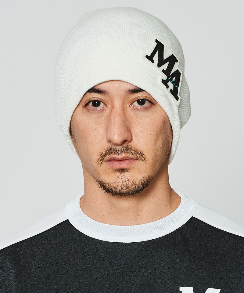 ACANTHUS(アカンサス)】 muta MA Logo Back Pool Knit Cap ニット