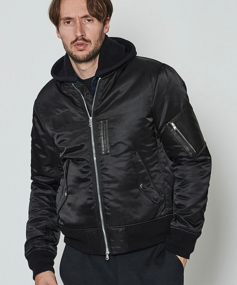 アカンサス acanthus MA-1 ジャケット XL ボンバー レザー 50%OFF【ACANTHUS(アカンサス)】MA-1 ジャケット(JK2202) | CAMBIO