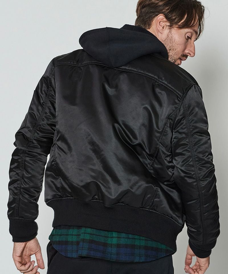 アカンサス acanthus MA-1 ジャケット XL ボンバー レザー 50%OFF【ACANTHUS(アカンサス)】MA-1 ジャケット(JK2202) | CAMBIO