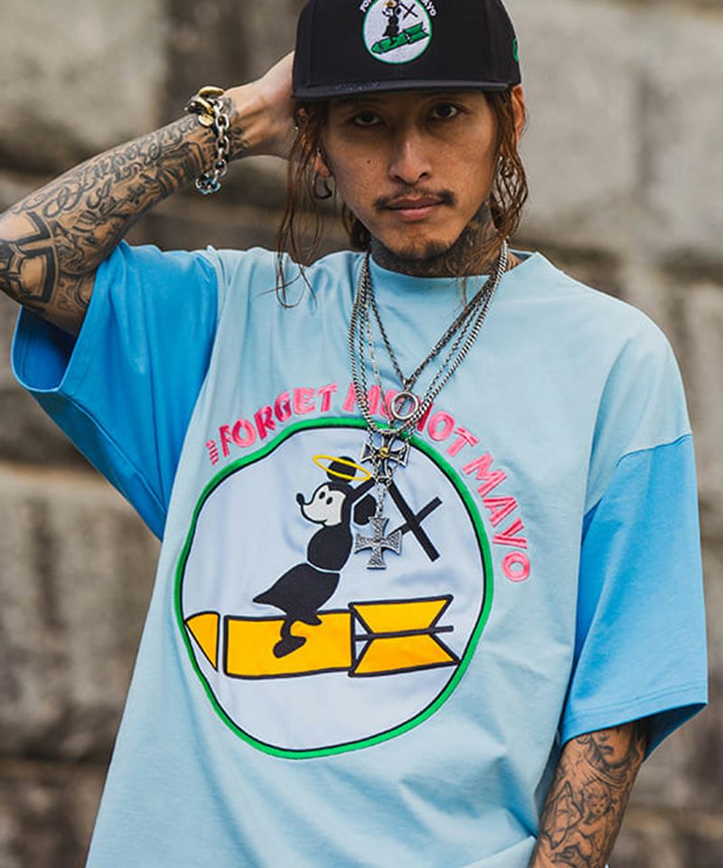 50%OFF【MAYO(メイヨー)】FORGET ME NOT MAYO Embroidery short Sleeve