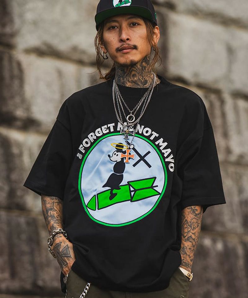 50%OFF【MAYO(メイヨー)】FORGET ME NOT MAYO Embroidery short Sleeve