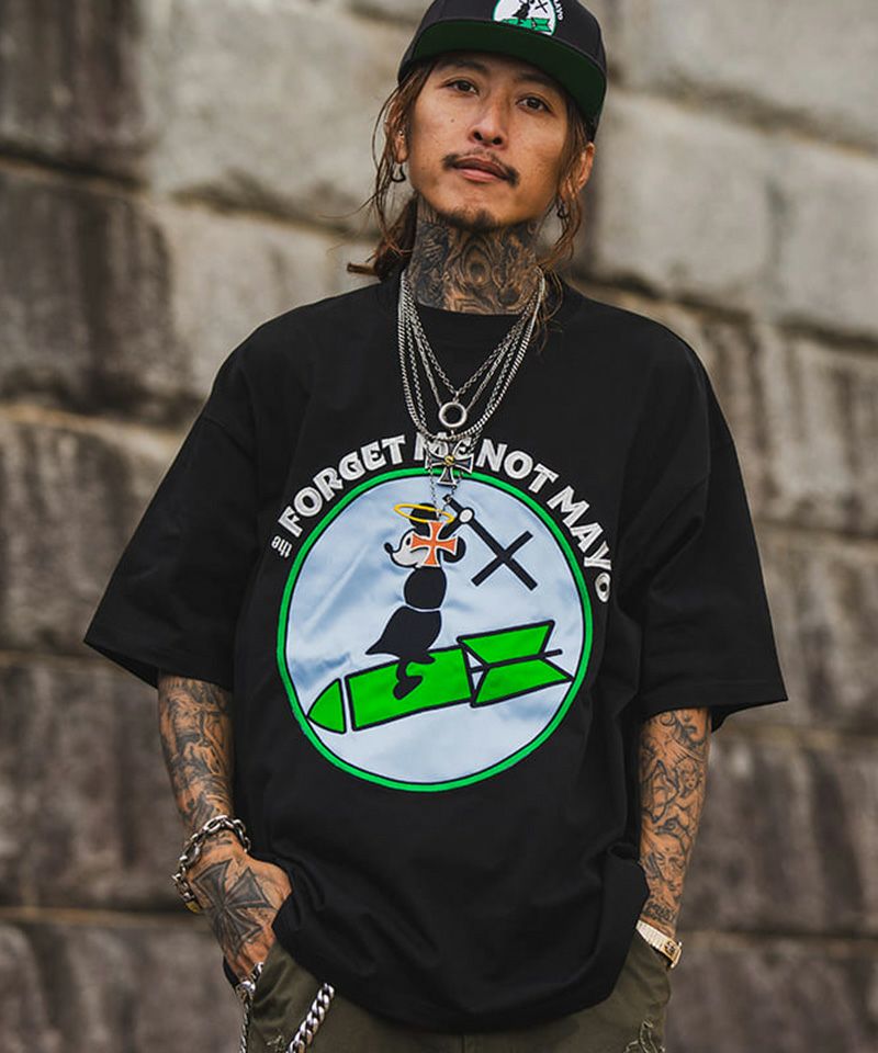 50%OFF【MAYO(メイヨー)】FORGET ME NOT MAYO Embroidery short Sleeve