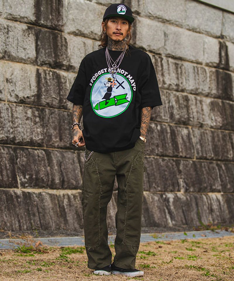 50%OFF【MAYO(メイヨー)】FORGET ME NOT MAYO Embroidery short Sleeve