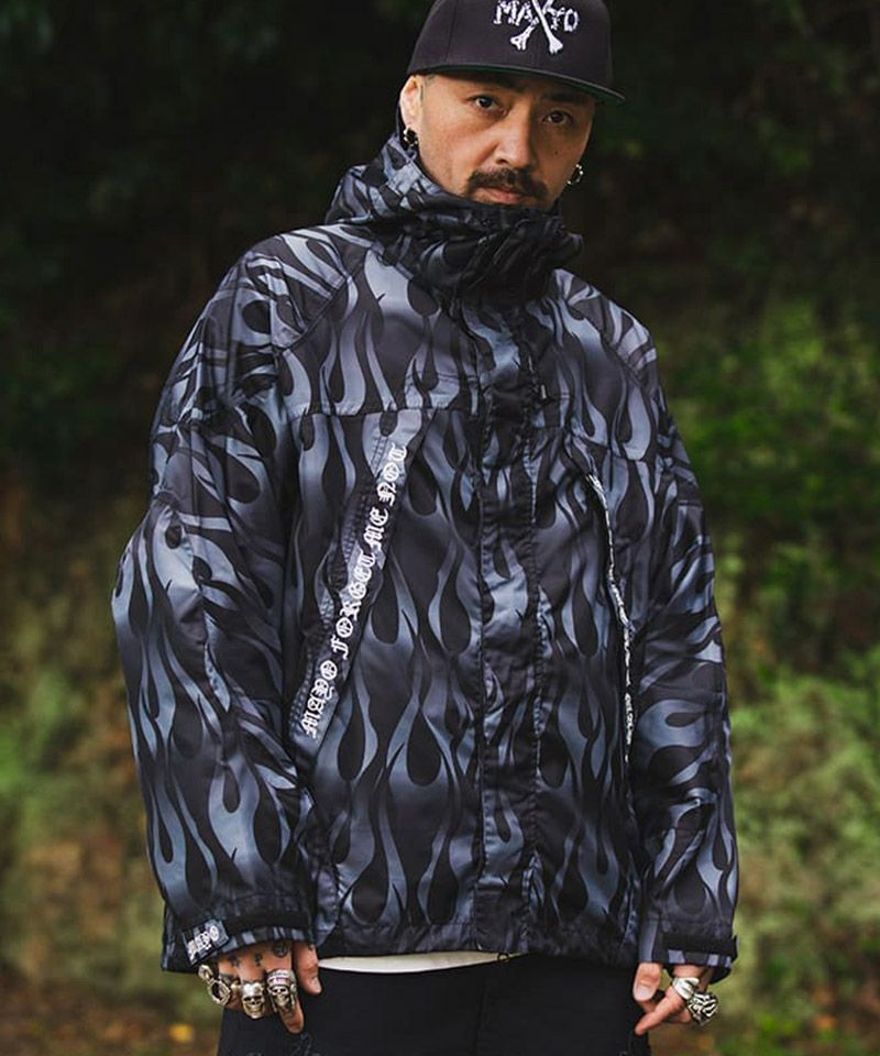50%OFF【MAYO(メイヨー)】FIRE EMBROIDERY Mountain Parka マウンテン