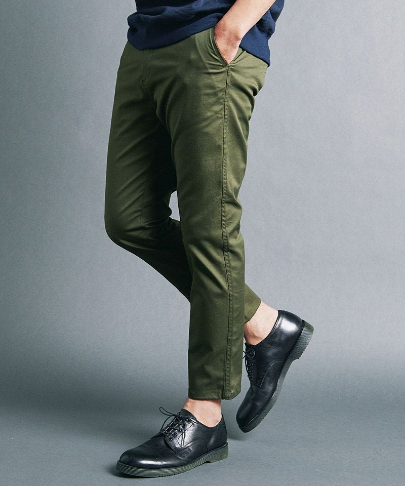 50%OFF【Magine(マージン)】 CTN TWILL STRETCH CROPPED PANTS