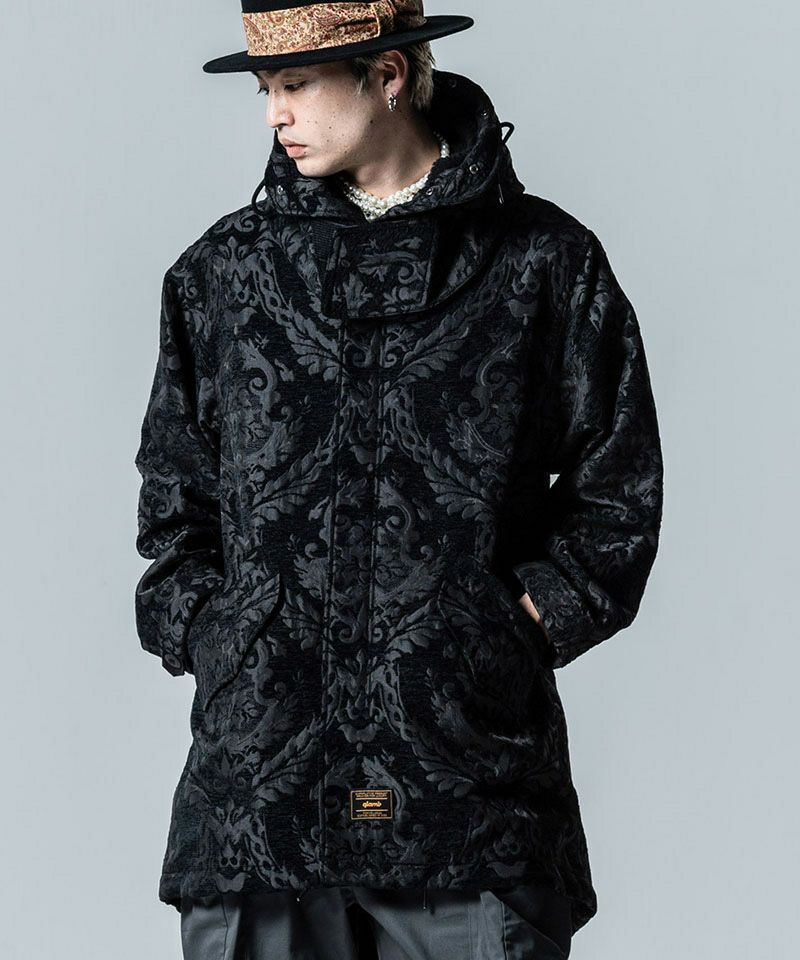 glamb(グラム)】High Neck Mods Coat ハイネックモッズコート(GB0324