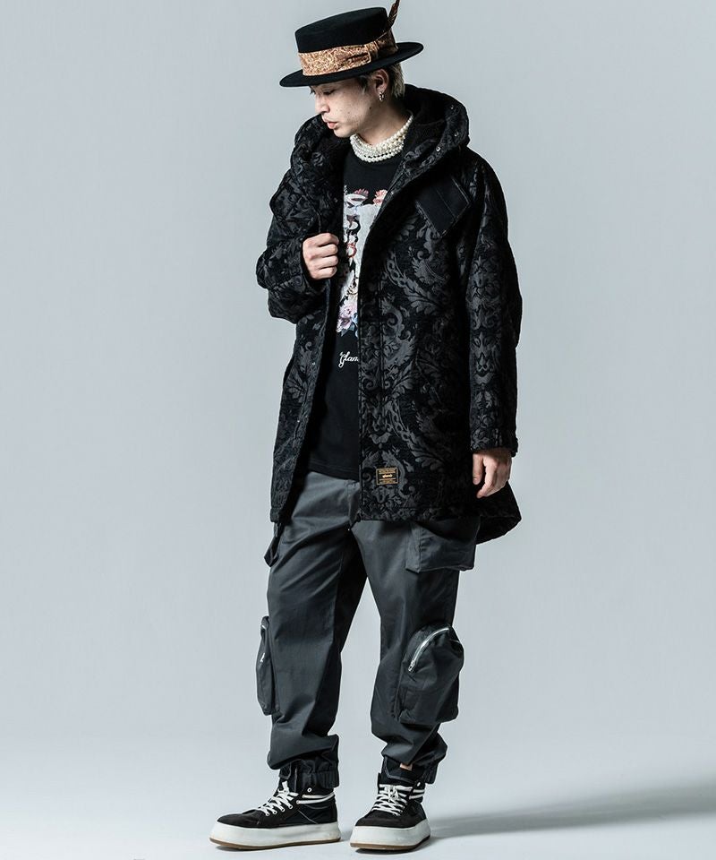 ジャケット・アウター glamb Long High Neck coat GB0423/JKT11 glamb(グラム)】High Neck Mods Coat ハイネックモッズコート(GB0324