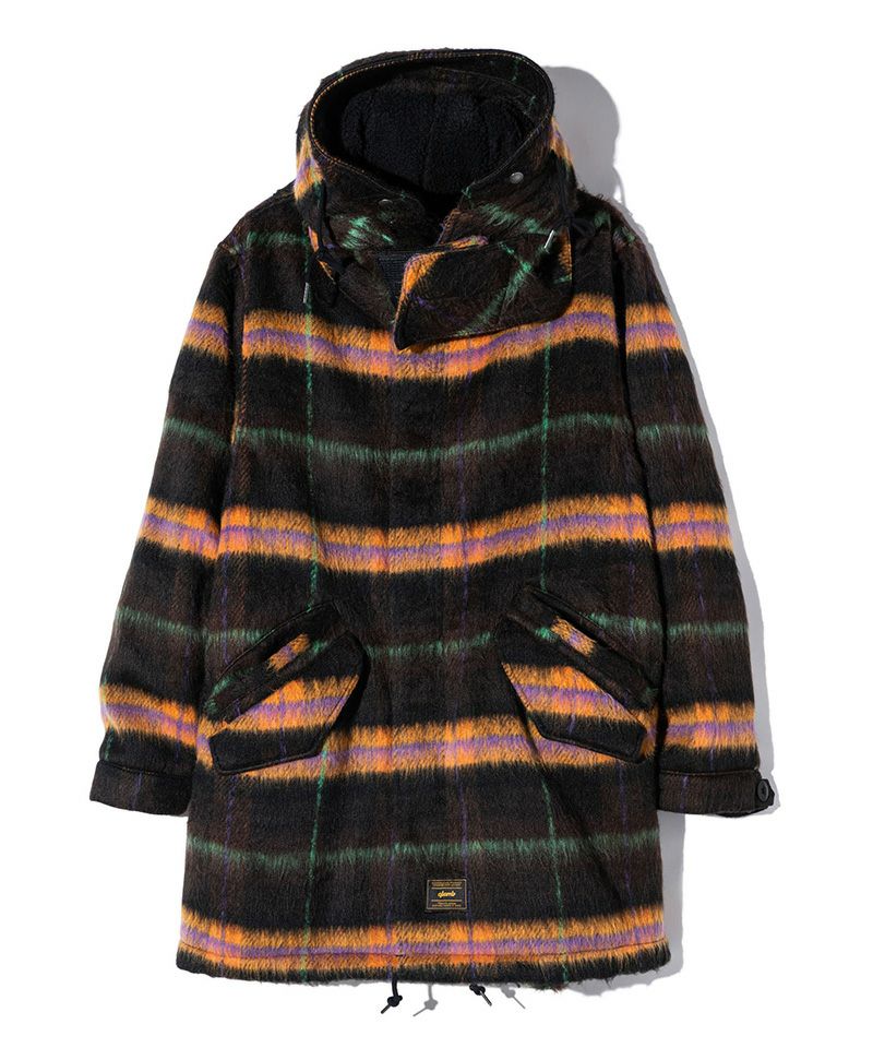 glamb(グラム)】High Neck Mods Coat ハイネックモッズコート(GB0324