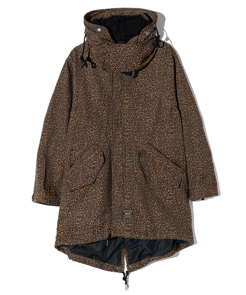 glamb(グラム)】High Neck Mods Coat ハイネックモッズコート(GB0324