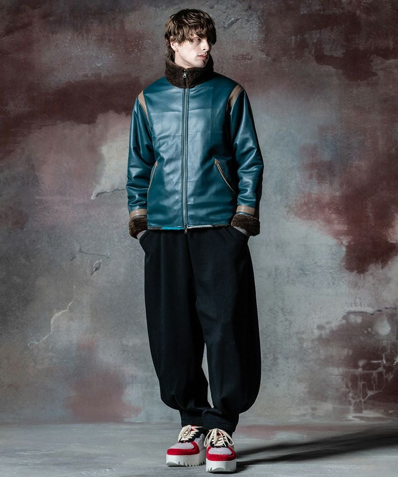 glamb(グラム)】Reversible Boa Jacket リバーシブルボアジャケット