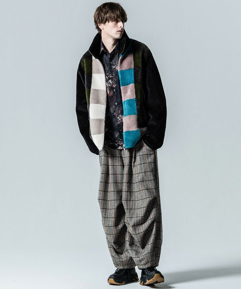 glamb(グラム)】Reversible Boa Jacket リバーシブルボアジャケット