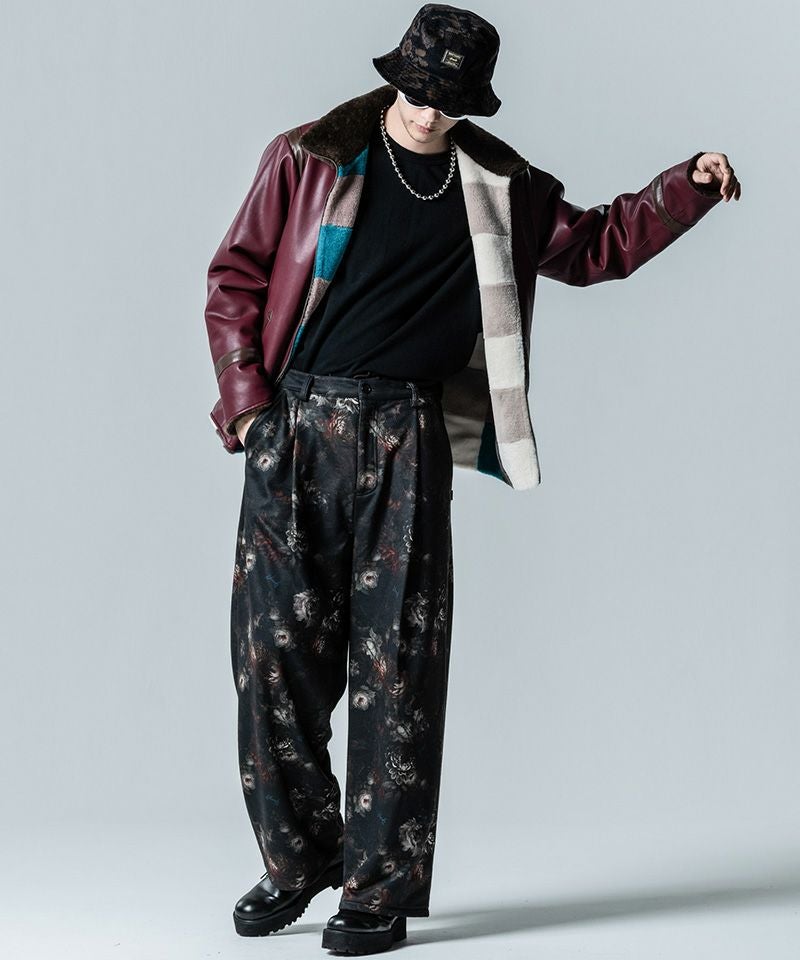 glamb(グラム)】Reversible Boa Jacket リバーシブルボアジャケット