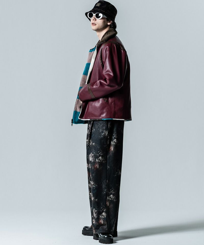 glamb(グラム)】Reversible Boa Jacket リバーシブルボアジャケット