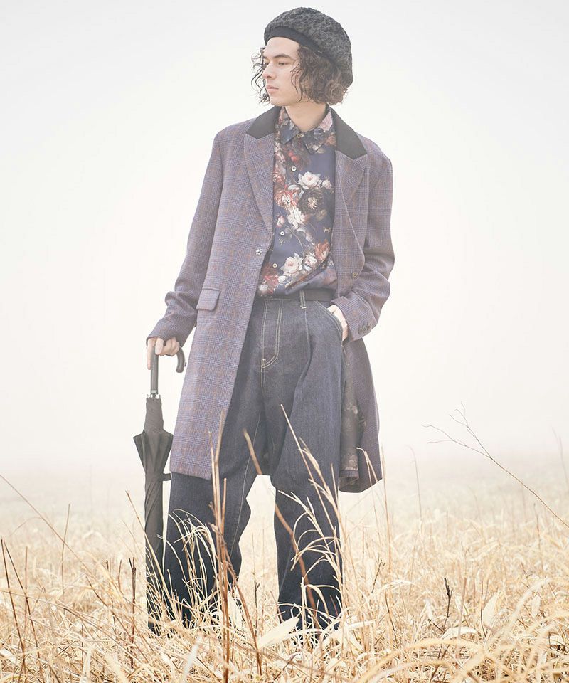 30%OFF【glamb(グラム)】No Button Chester Coat ノーボタンチェスター
