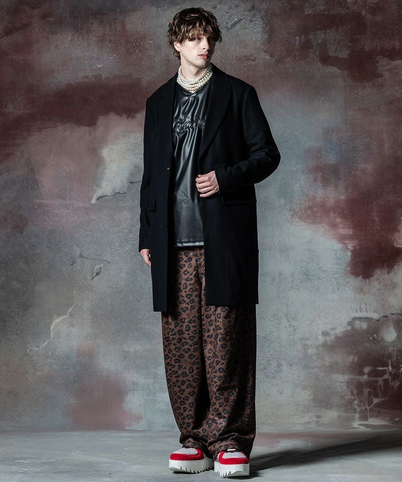 30%OFF【glamb(グラム)】No Button Chester Coat ノーボタンチェスター