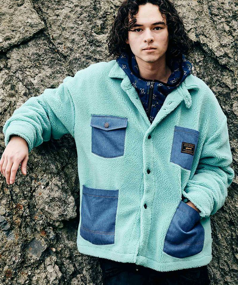 20%OFF【glamb(グラム)】Afterwork Coverall Jacket アフターワーク