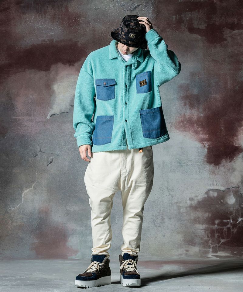 30%OFF【glamb(グラム)】Afterwork Coverall Jacket アフターワーク