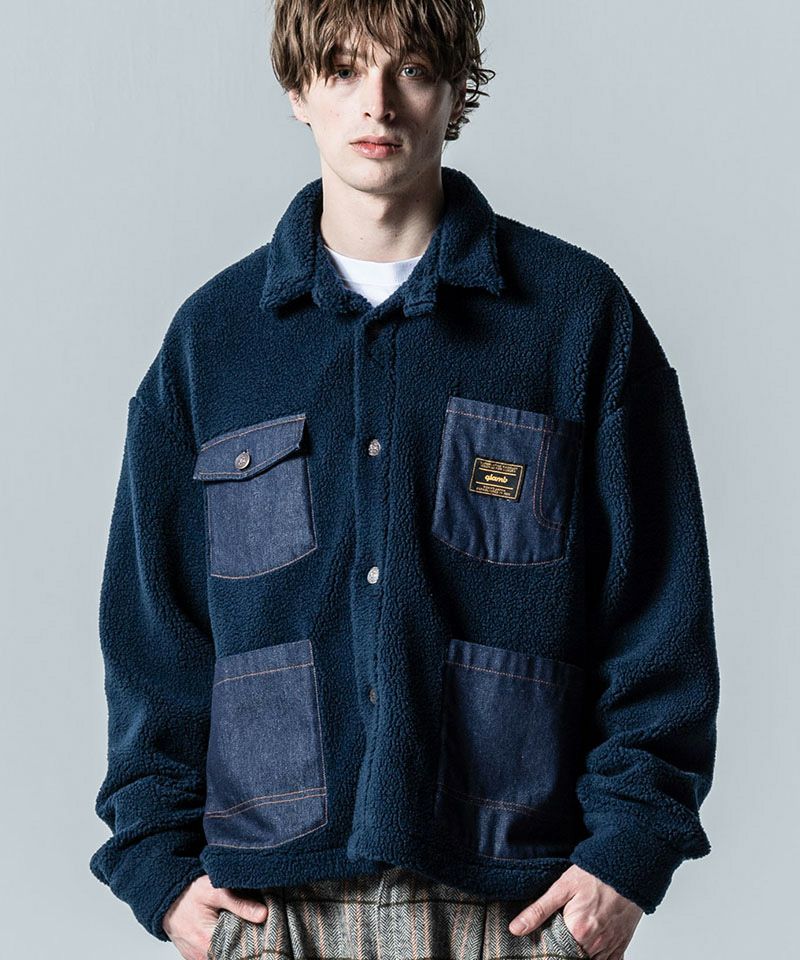 30%OFF【glamb(グラム)】Afterwork Coverall Jacket アフターワーク