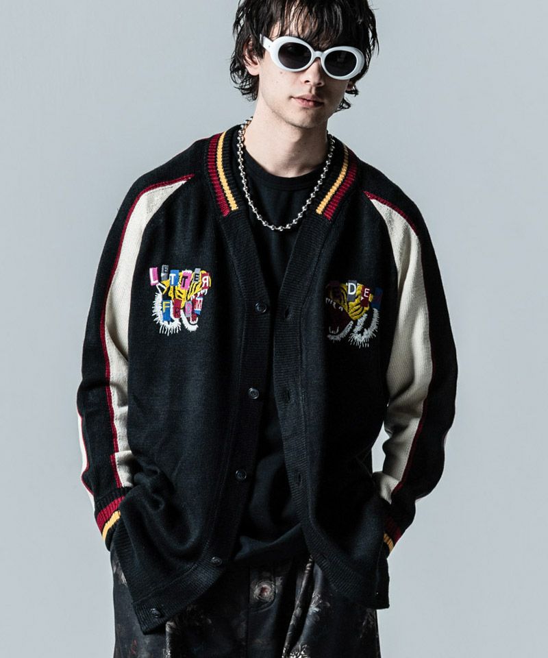 30%OFF【glamb(グラム)】Noize Ska Cardigan ノイズ スカ カーディガン