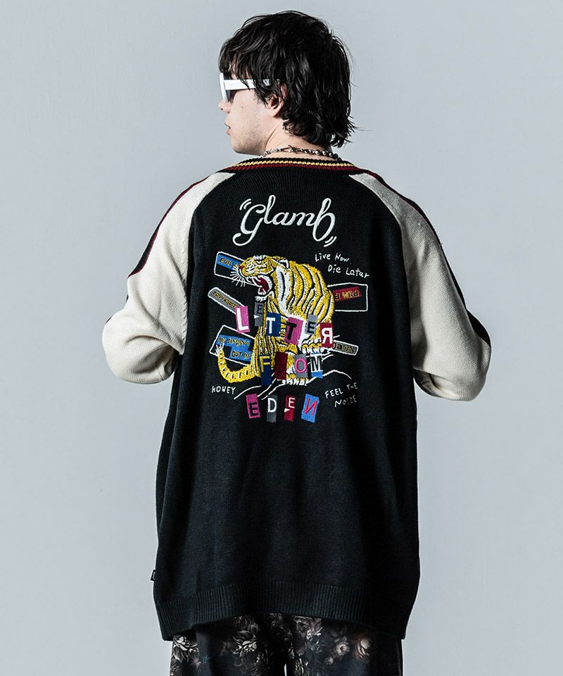 30%OFF【glamb(グラム)】Noize Ska Cardigan ノイズ スカ カーディガン 