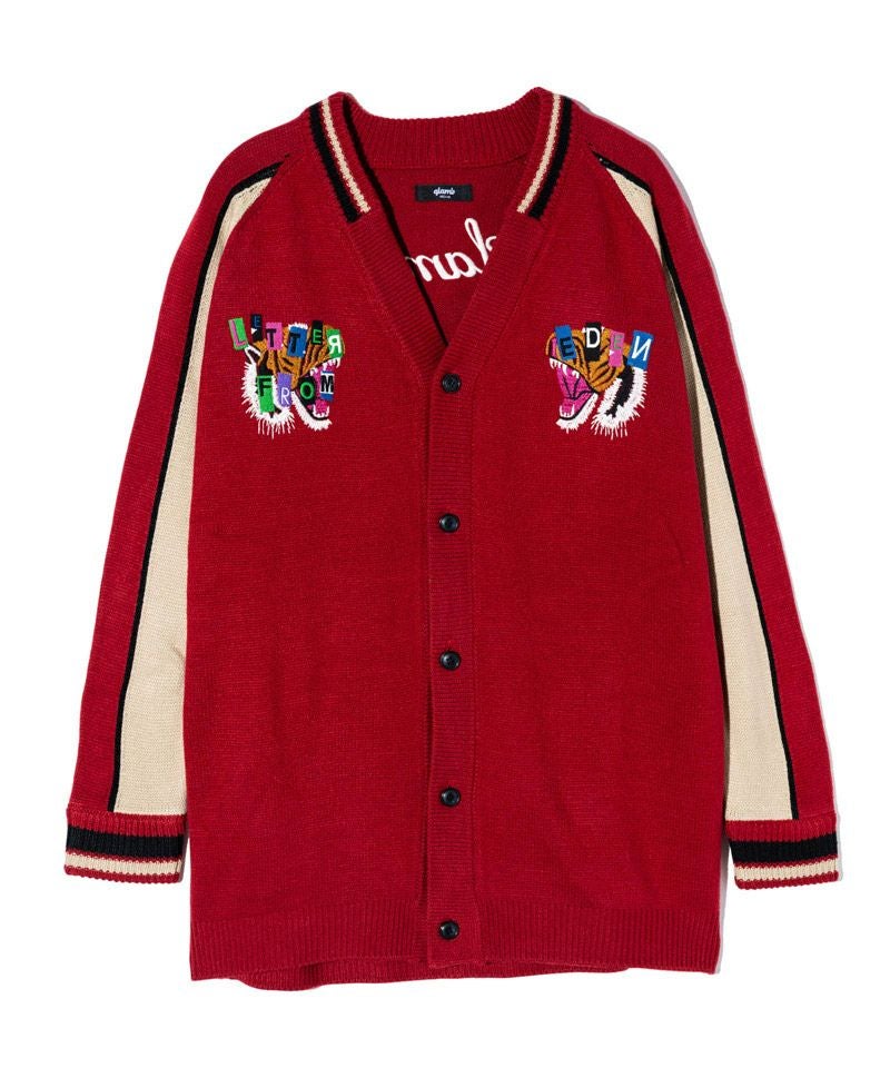 30%OFF【glamb(グラム)】Noize Ska Cardigan ノイズ スカ カーディガン 