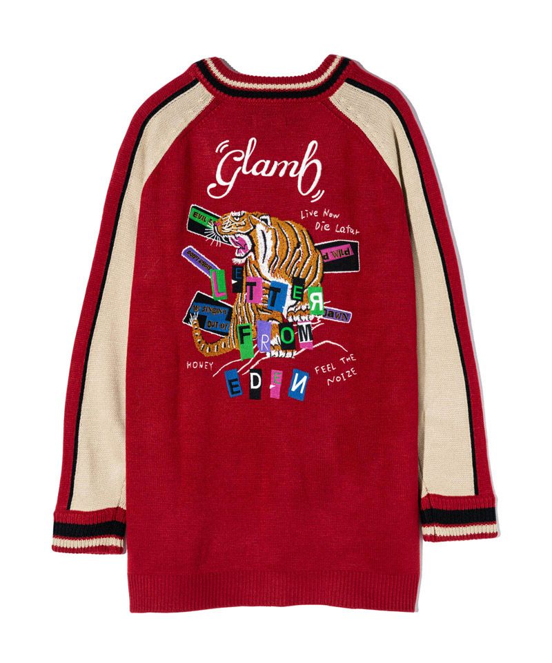 30%OFF【glamb(グラム)】Noize Ska Cardigan ノイズ スカ カーディガン