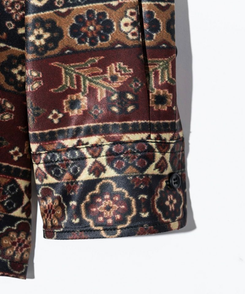 30%OFF【glamb(グラム)】Open Collar Caravan Shirt オープンカラー