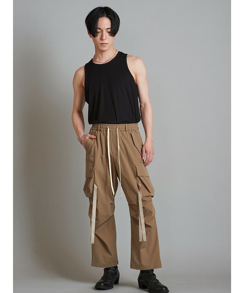 50%OFF【NO ID.(ノーアイディー)】ﾃｯｸｲｰｼﾞｰﾜｲﾄﾞｶｰｺﾞPT パンツ(854006