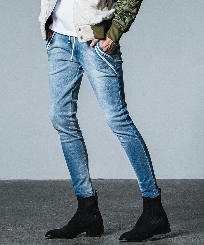 50%OFF【RESOUND CLOTHING(リサウンドクロージング)】EX denim jersey