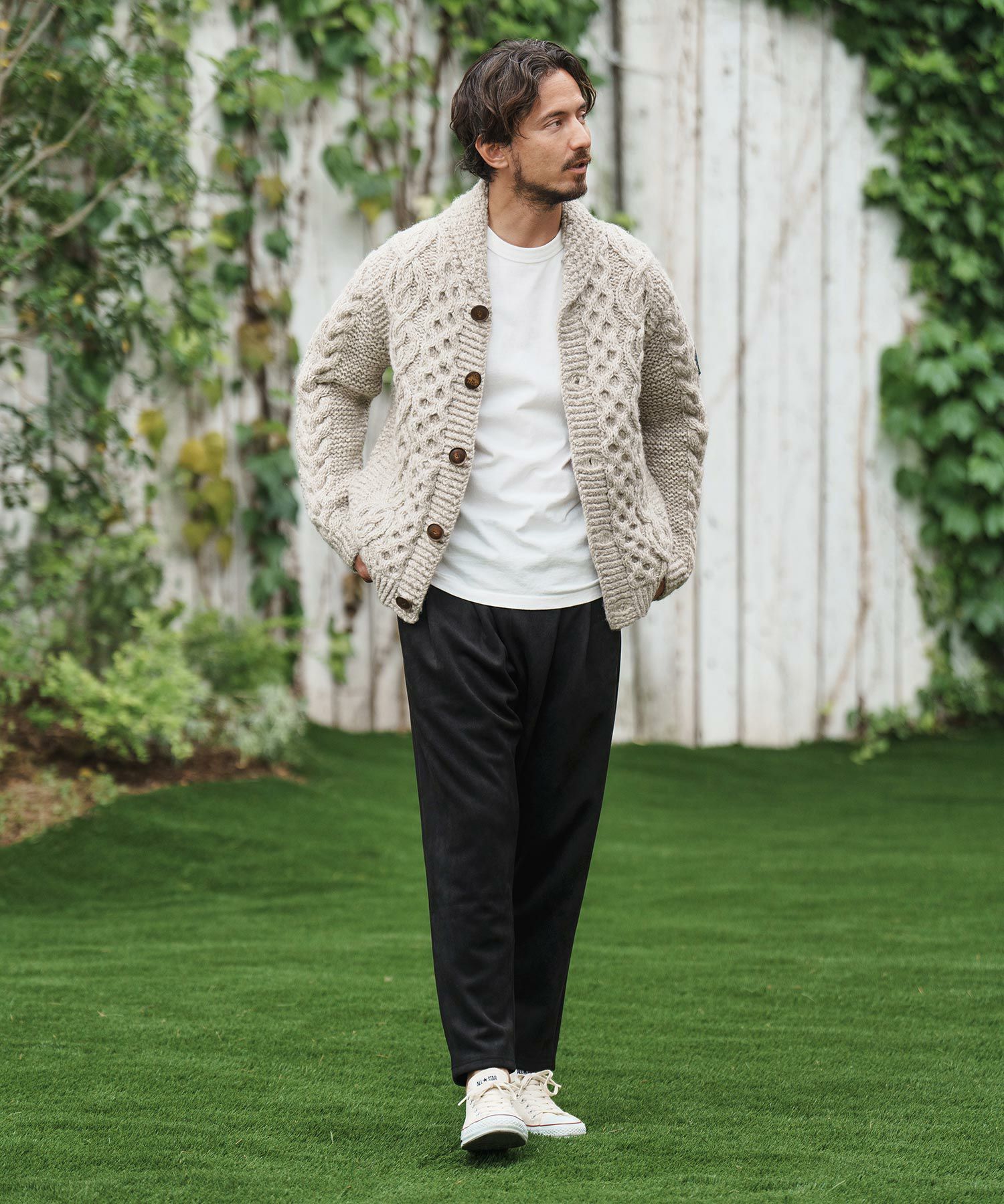 CAMBIO(カンビオ)】【HIMALAYAN CLIMBERS HAND-KNIT】手編みショール CAMBIO(カンビオ)】【HIMALAYAN CLIMBERS HAND-KNIT】手編みショール