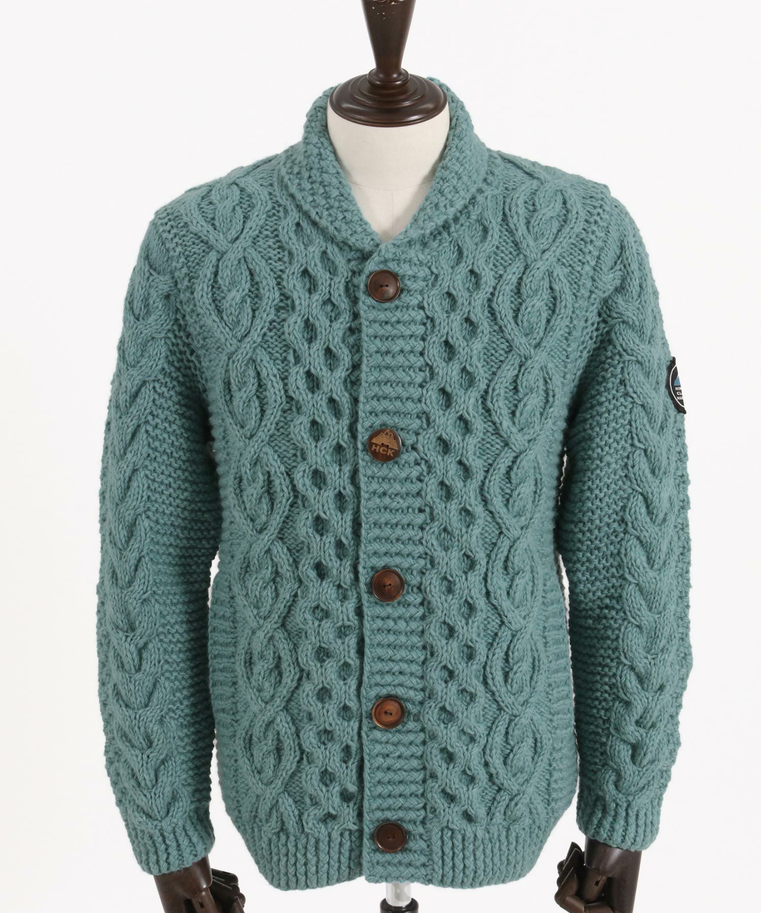 CAMBIO(カンビオ)】【HIMALAYAN CLIMBERS HAND-KNIT】手編みショール