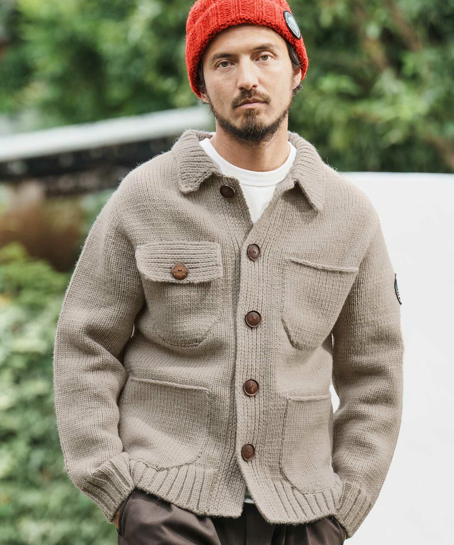CAMBIO(カンビオ)】【HIMALAYAN CLIMBERS HAND-KNIT】手編み