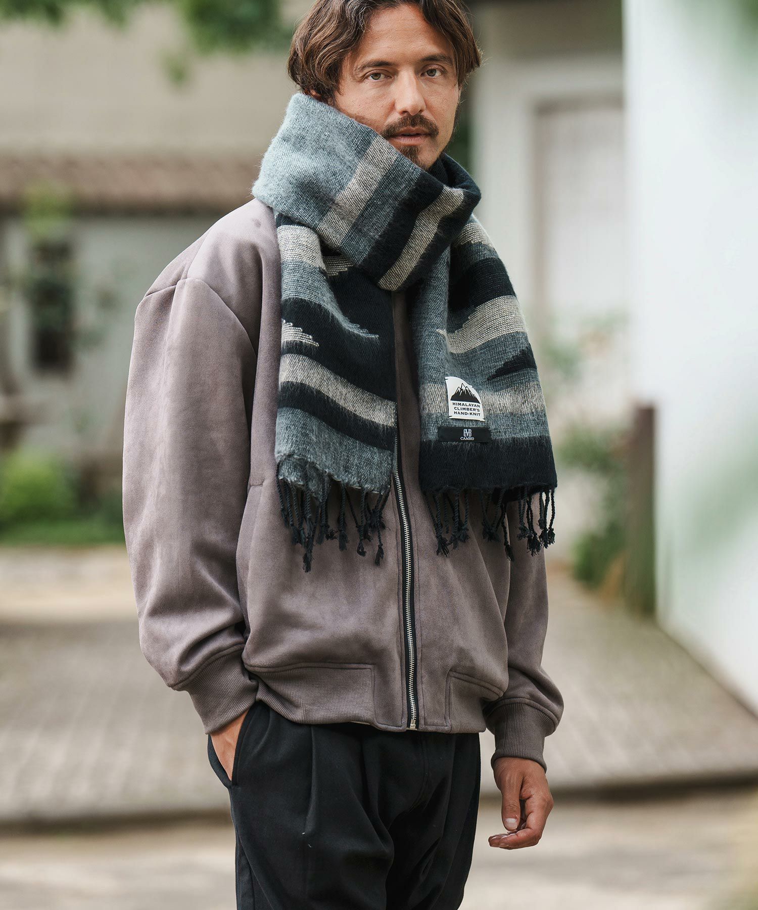 KAPITAL ストライプマフラー 約110cm KAPITAL ストライプマフラー 約110cm 【公式通販】
