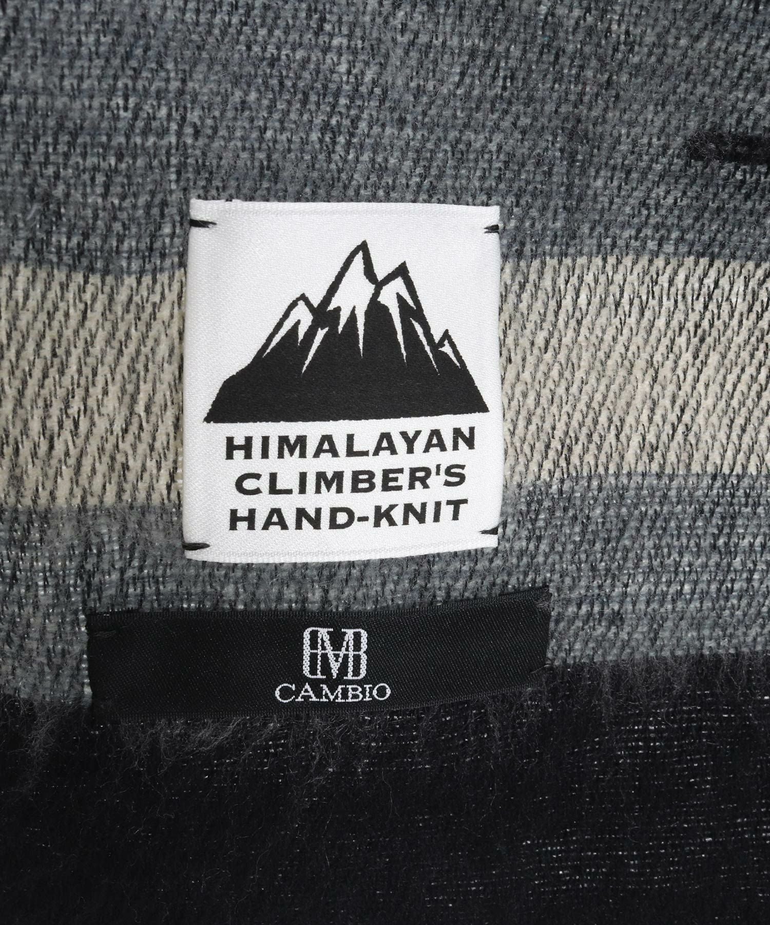 CAMBIO(カンビオ)】【HIMALAYAN CLIMBERS HAND-KNIT】シェルパストール